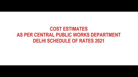 dsr 2021 cost index